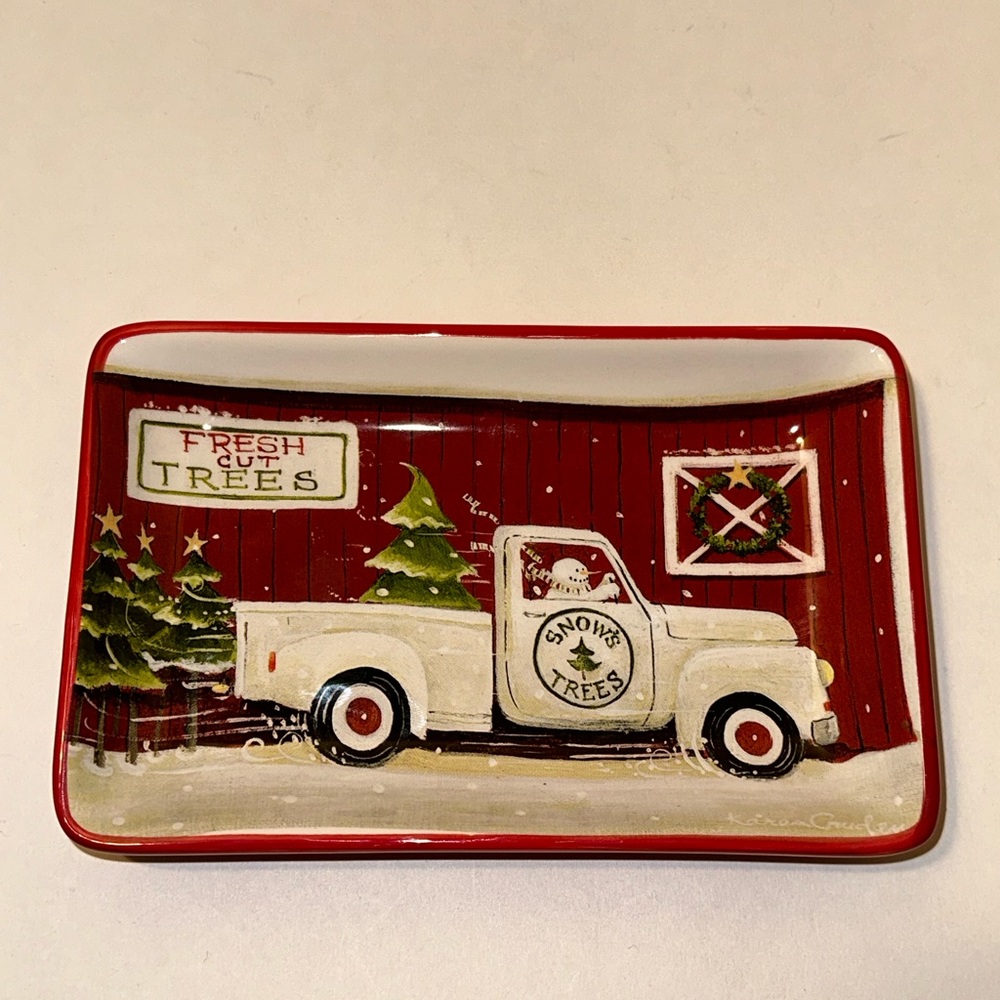 Christmas Vacation Trinket Dish